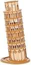 ROBOTIME Drevený model 3D puzzle Šikmá veža