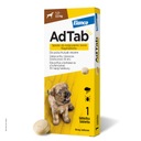 AdTab Tableta pre psov proti blchám a kliešťom 56 mg 1,3-2,5 k