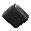 Adaptér prijímača Bluetooth 5.0 UGREEN 3,5 mm AUX aptX (čierny)