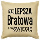 Vankúšový darček NAJLEPŠÍ BRAT NA SVETE