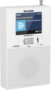 Rádio TechniSat Digitradio Flex 2 do zásuvky Budík Bluetooth DAB+, FM