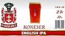 Brewkitové pivo KONESER ENGLISH IPA Free