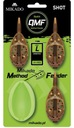 Mikado Method Feeder Shot Q.M.F. Set L - 20+30+40g