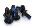 Skrutky na brzdový kotúč M5x10mm ČIERNA 6 ks