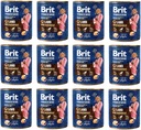 Brit Premium By Nature Jahňacina a pohánka 12x 800g (plechovka)