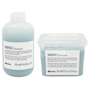DAVINES MINU SHAMPOO 250 MASKA 250 OCHRANA FARBY