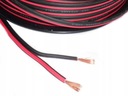 CB napájací kábel červený a čierny 1,5 mm štvorcový.