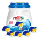 Mill Professional duo Caps kapsuly na umývanie farebných odevov farba 50 ks.