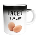 Kúzelný hrnček PRE MUŽOV CHLAP S GUĽAČKAMI HUMOR