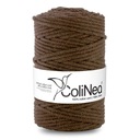 Colinea String sa prepletala pre makramu 100% bavlnu, 5 mm 100 m, hnedá
