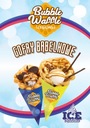 Reklamný plagát A2 na Bubble Waffle, vafle, kornútky