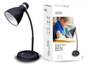 Stolná lampa NILSEN BEN E27 do 40W čierna