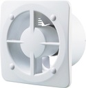 NÁSTENNÉ A STROPNÉ VENTILÁTORY VENTILÁTOR ZÁKLADNY ČASOVAČ Ø100mm GULIČKOVÉ LOŽISKÁ 82m3/h