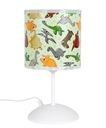 Lampa s tienidlom pre deti v dino LED vzore