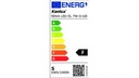 REKA LED EL 7W-O-GR fasádne svietidlo 380lm 4000K