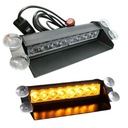 LED VÝSTRAŽNÉ SVIETIDLÁ ORANŽOVÉ STROBOSKOPY