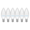 E14 LED žiarovka na sviečku 12W 4000k neutrálna biela