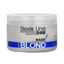STAPIZ hodvábna maska ​​Sleek Line Blond 250ml