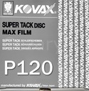 Kovax MAXFILM P120 brúsne kotúče 15 otvorov. 50 ks.