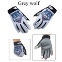 Pánske módne rukavice s celými rukávmi Gray Wolf Style-XL