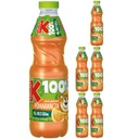 Šťava 100% Kubuś mrkva jablko pomaranč 6 x 850 ml