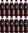 Pepsi Cola Max Sýtený nápoj bez cukru 0,5l x12