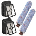 2x Filter 2x Rotačná kefa pre Bissell CrossWave