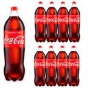 Coca-Cola Sýtený nápoj 2 l x 8 kusov