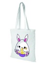 Nákupná taška Bunny Ramen biela