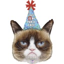 Grabo 36'' balónik Grumpy Cat Party Face