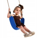 Detská hojdačka s flexibilným sedadlom JF, modrá