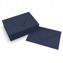 Námornícka modrá dekoračné obálky 100ks C6 114x162mm