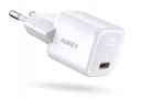 Aukey PA-B1 USB-C 20W nástenná nabíjačka, biela