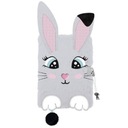 Diár s visiacim zámkom 3D A5/96k włochacz RABBIT 7733