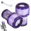 FILTRAČNÁ VLOŽKA PRE VYSÁVAČ DYSON V12 2KS + ČISTIACA KEFKA
