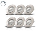 6x ZÁMKA STMÍVANIA - LED 5W - HĹBKA 3cm