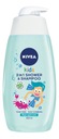 Nivea Kids 2v1 prací gél Jablkové karamelky 500ml