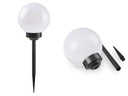 Solárne LED záhradné guľové svietidlo IP44 20 cm
