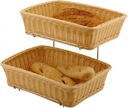Obdĺžnikové košíky na chlieb