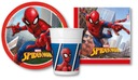 Spiderman sada tanierov, šálok a obrúskov