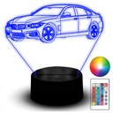 LED NOČNÁ LAMPA BMW RADY 4 MPOWER NÁZOV VOZIDLA PRE PRIATEĽA MANŽELA
