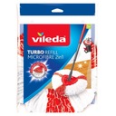 Náhradná vložka VILEDA do rotačného mopu Turbo 2v1, biela a červená