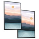 SET Plagát bez rámov 2 ks 30x40 Z0013 Pohľad