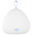 Modrá nočná lampa pre deti so zvukom