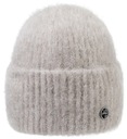 Dámska pletená teplá vlnená zimná čiapka WOOLK
