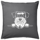 Darčekový vankúšik MINIATURE SCHNAUZER DOG