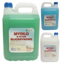 3 x 5 l glycerínové tekuté mydlo, pre dávkovače, biela zelená modrá