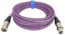SOMMER STAGE FIALOVÝ XLR MIC KÁBEL 1m