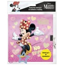 Denník Minnie Mouse s visiacim zámkom