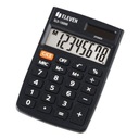 Kalkulačka Eleven SLD100NR, čierna, vrecková, 8
